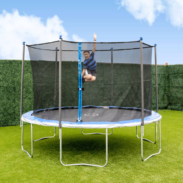 Joyin 7' Round Backyard Sprinkler and Safety Enclosure for Trampolines